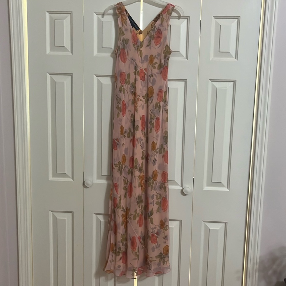 Adrienne Vittadini Silk Maxi